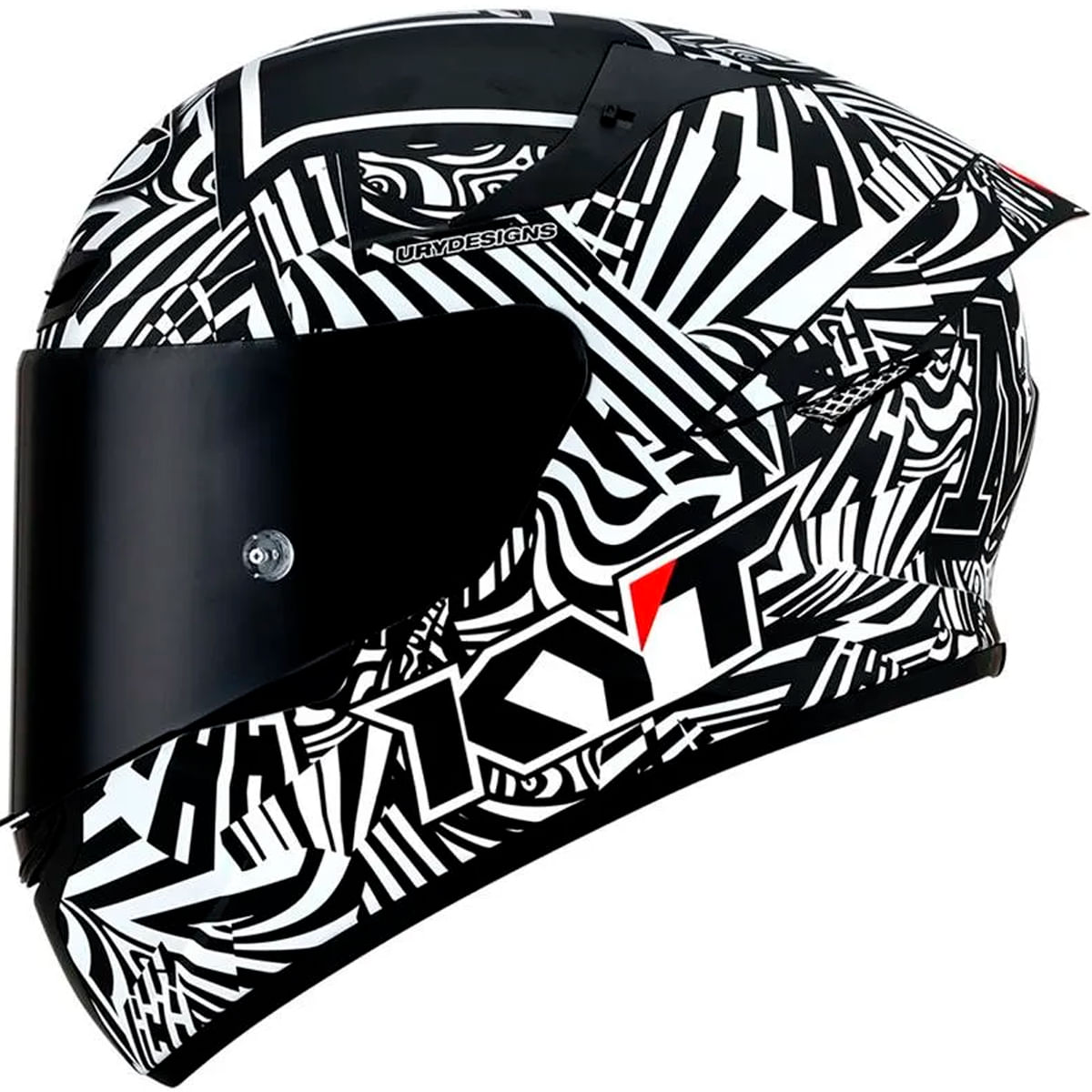 Capacete Original KYT TT Course Espargaro Winter Test